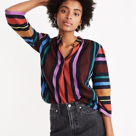 Ace & Jig Katherine Top in Ribbon Candy Medium - Picture 3 of 11